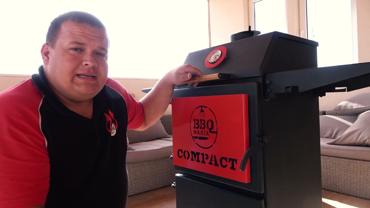 BBQ Mania COMPACT sütőbemutató (grillsütő, szekrényszmóker, kemence, tűzrakóhely)