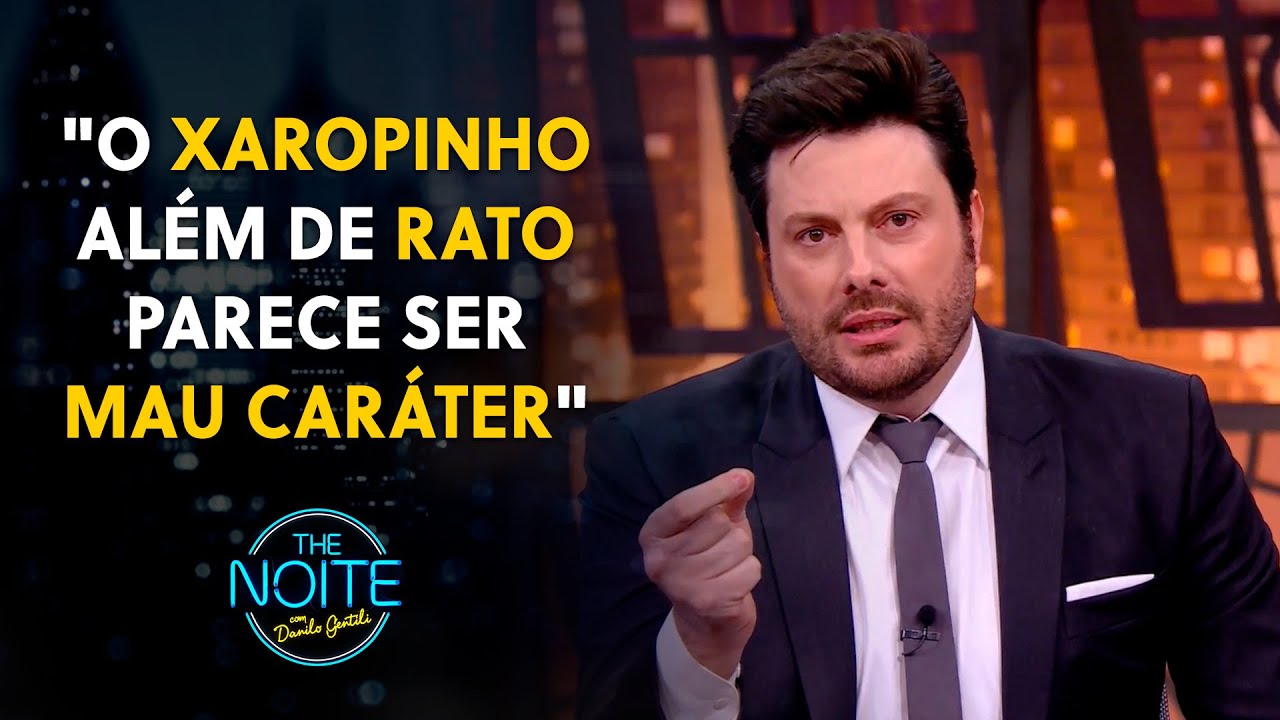 Danilo rasga o verbo sobre Xaropinho e Ratinho | The Noite (07/09/22)