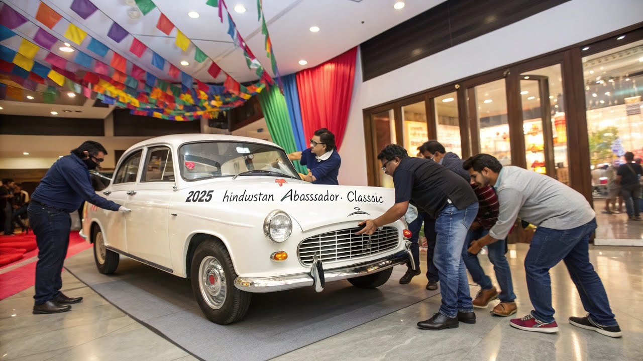 The LEGEND is BACK! 2025 Hindustan Ambassador Classic Finally Launched.!!!