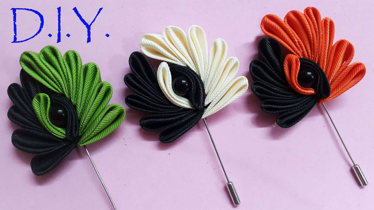 D.I.Y. Kanzashi Lapel - Father's Day Special | MyInDulzens