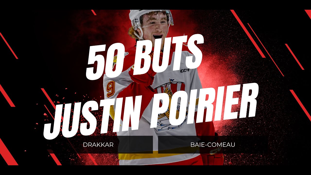 Les 50 buts de Justin Poirier en 2023-2024 - Justin Poirier's 50 goals of the season in 2023-2024