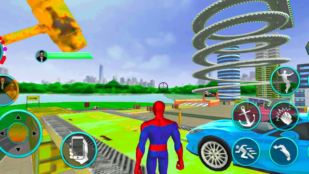 Super hero/3d class driving game || 3d Android game play #lyrics #cargame 
