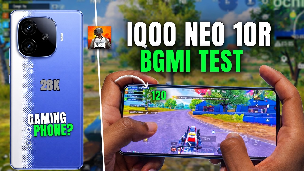 iQOO Neo 10R Gaming Review: Heating & Battery Drain Test 🔥Worth It Bgmi In 2026?