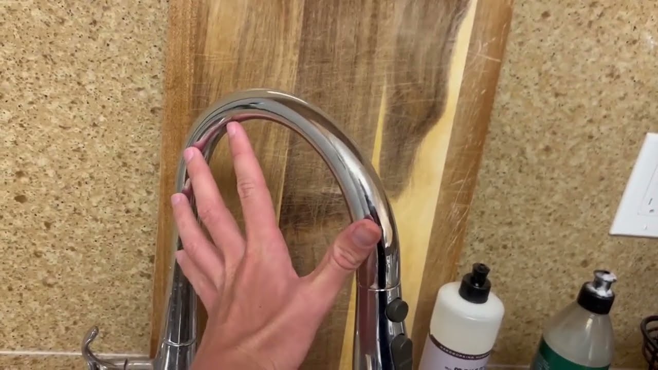 KOHLER 597 CP Simplice Pull Down Kitchen Faucet, 3 Spray Faucet, Kitchen Sink Faucet Review