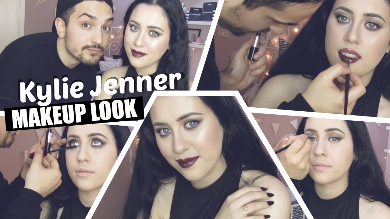 KYLIE JENNER MAKEUP LOOK with MrDanielMakeup | cleotoms