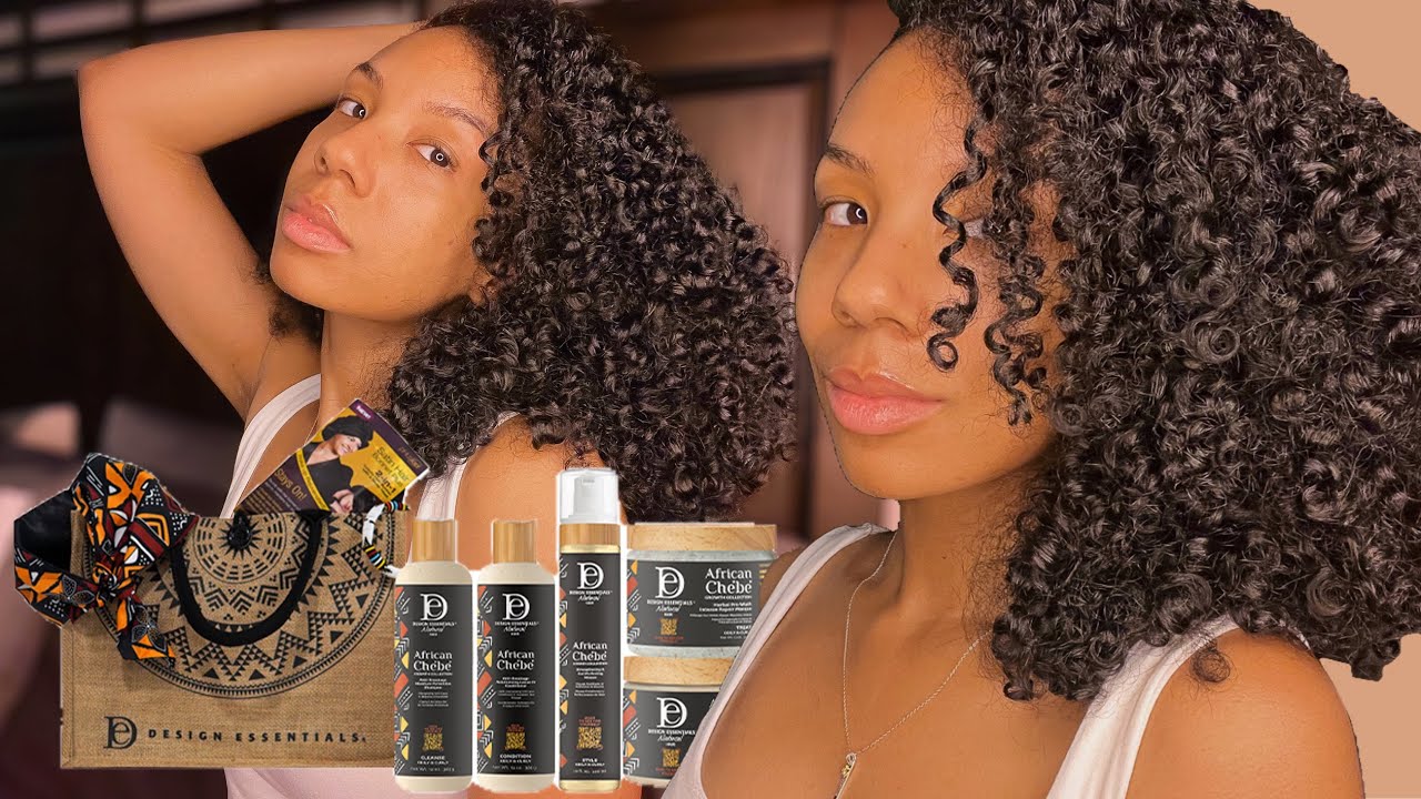 I REALLY Wanted To Keep This One A Secret 😫|  DESIGN ESSENTIALS African Chebe Collection Review