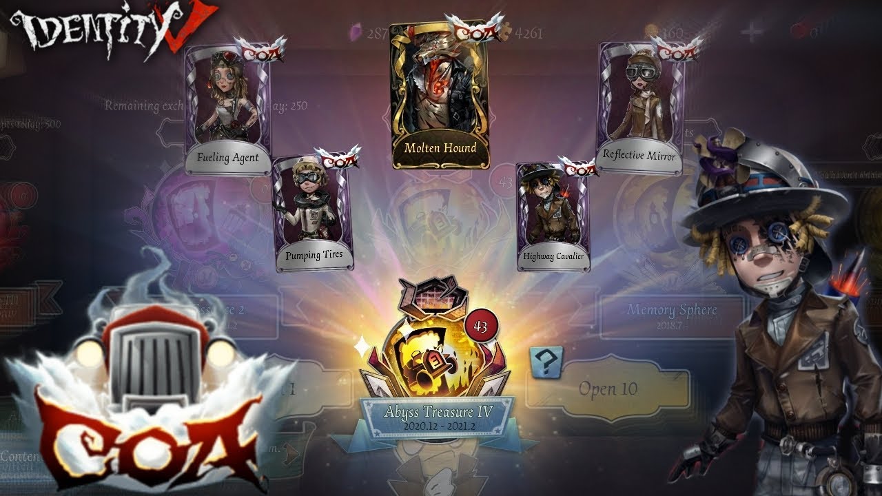 COA 4 Essence Opening! - Identity V