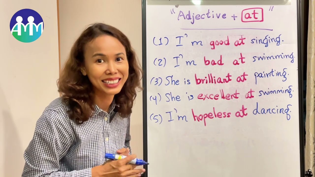 💠 “ Adjective + at “ အသုံးများသော စာလုံးများ 💠