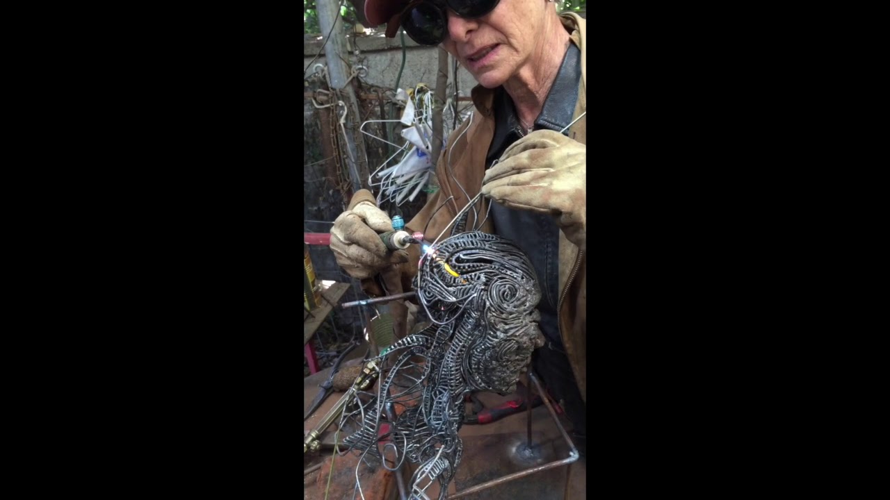 Evany Zirul Welding Wire Sculptures