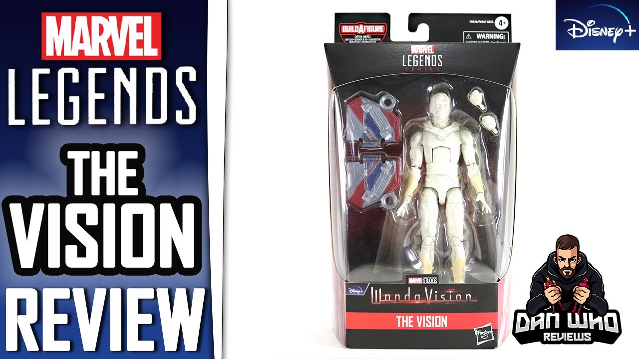Marvel Legends Vision WandaVision Disney+ Captain America BAF Wave Review