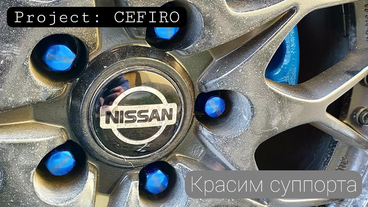 Проект Цефиро. Замена колодок и покраска суппорта своими руками