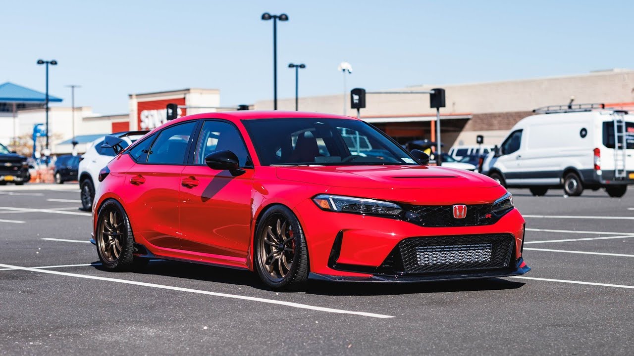 2023 Civic Type R Dashcam and Radar detector unboxing, install and POV Drive & Review!