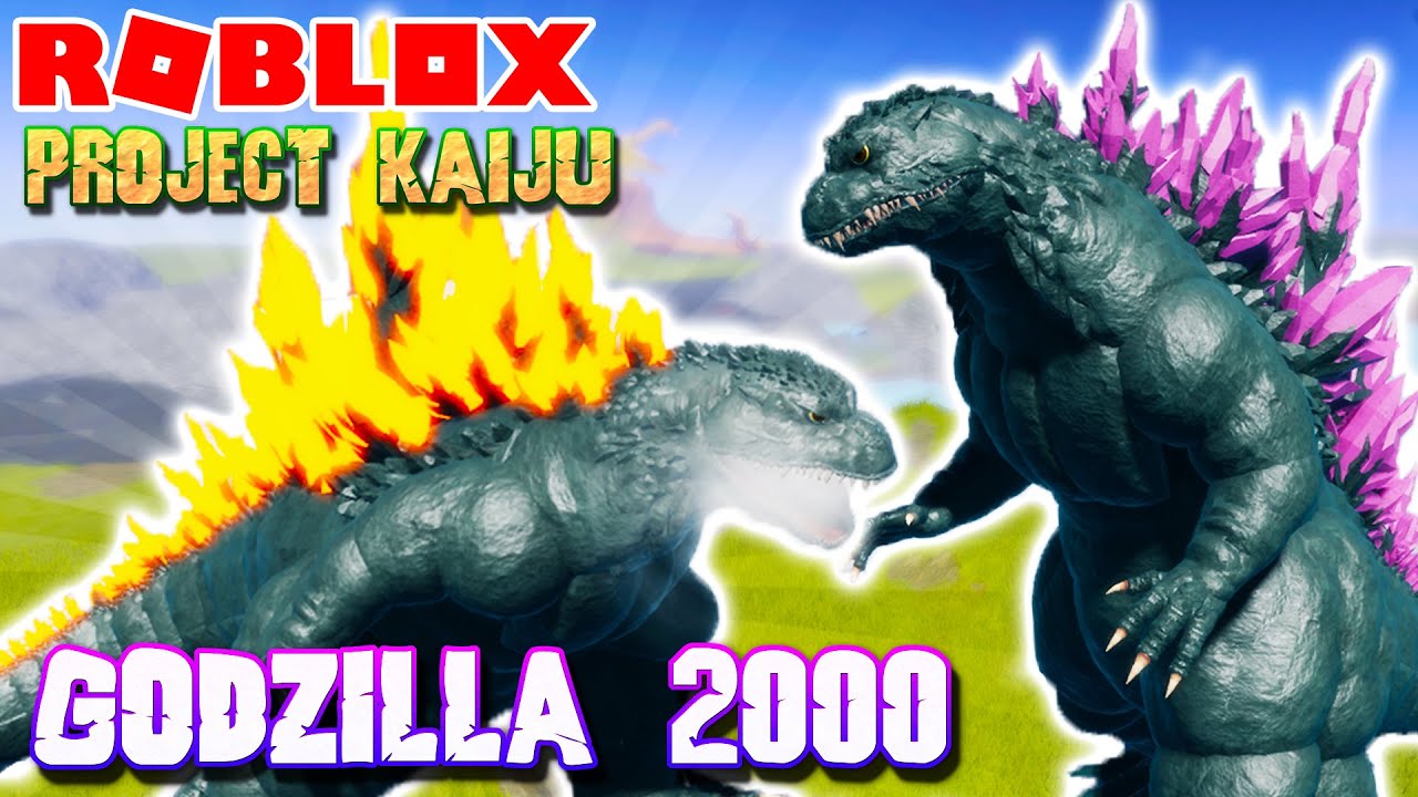 Roblox Project Kaiju - GODZILLA 2000! Millennium Godzilla! The STRONGEST Kaiju EVER!?