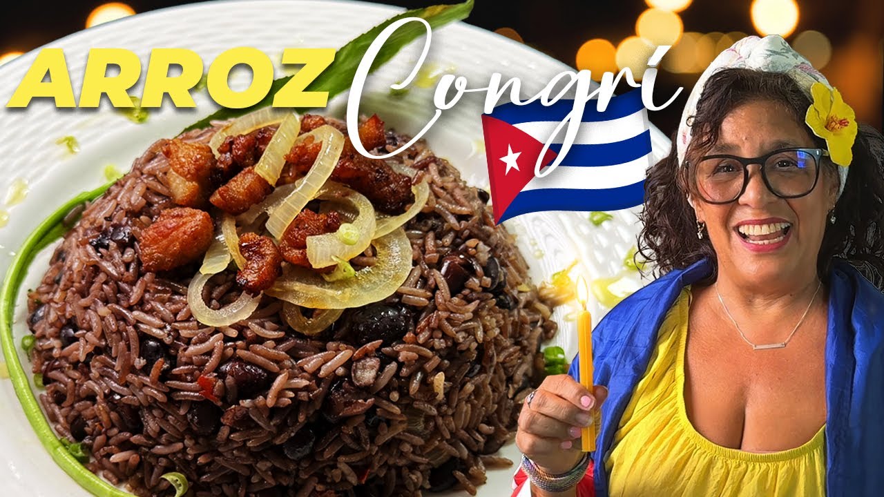Arroz Moro o Congrí Cubano | Mi receta casera paso a paso con truco final increíble