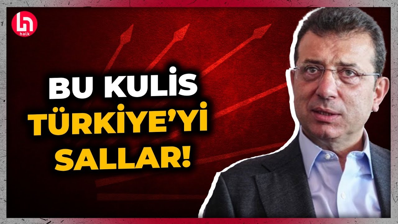 Bu kulis siyaseti sallar! Ekrem İmamoğlu, CHP'nin Cumhurbaşkanı adayı olacak!