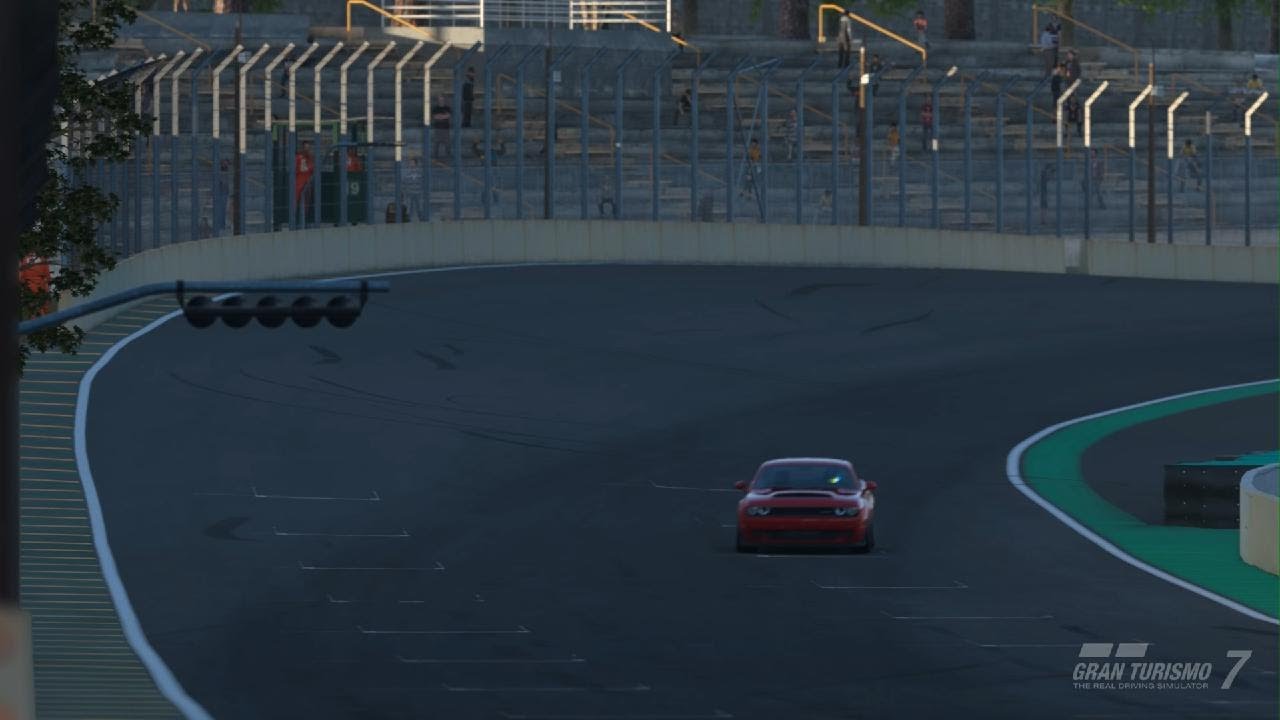 1:34.942 - Dodge Challenger SRT Demon '18 - Interlagos GT7