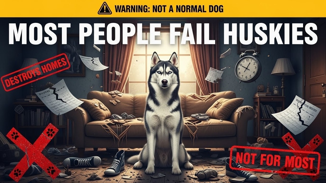 Why Most People Can’t Handle a Siberian Husky