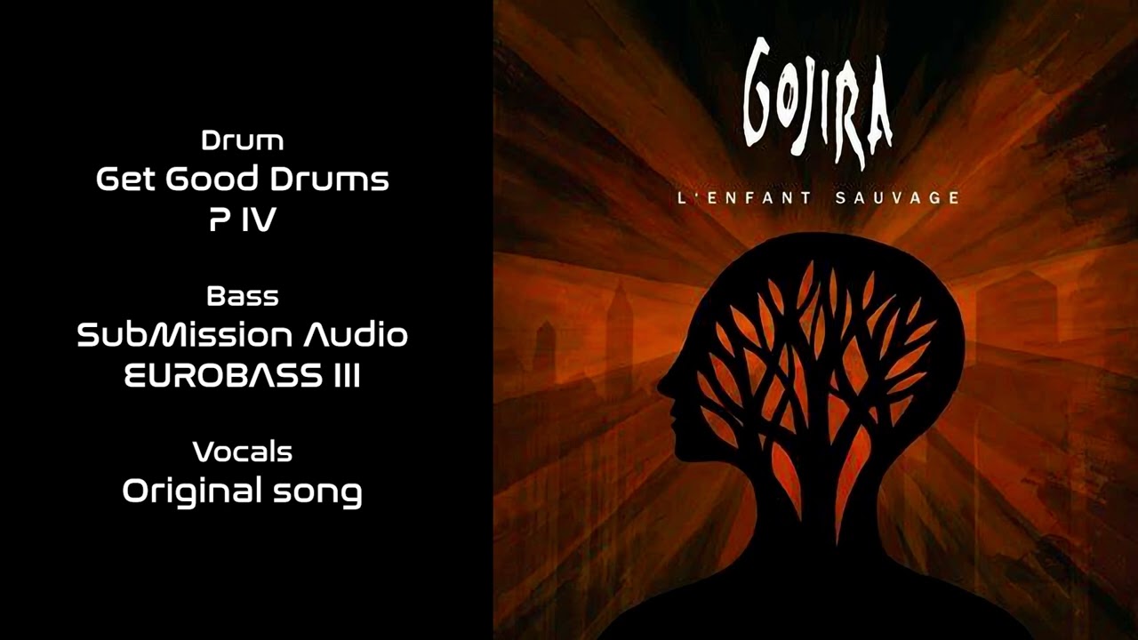 Gojira - Gift of Guilt - Guitar Backing Track with vocals