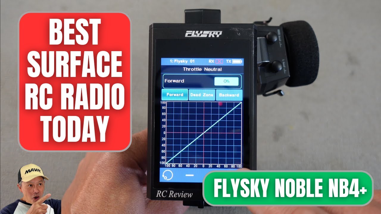 Flysky Noble NB4+ rc car radio - For the money, nothing beats it.