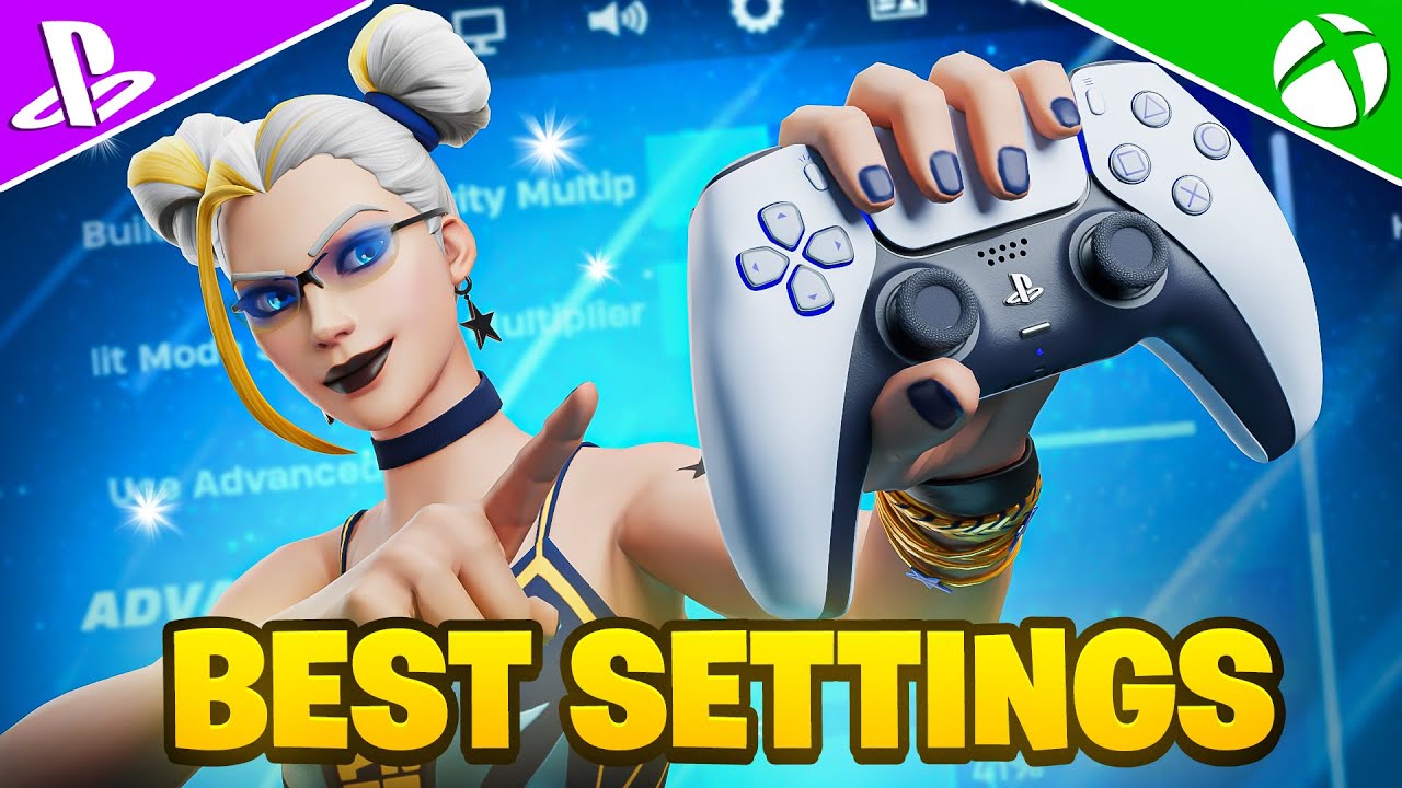 NEW BEST Controller SETTINGS & Sensitivity For Fortnite Season 4! (PS5/PS4/XBOX)