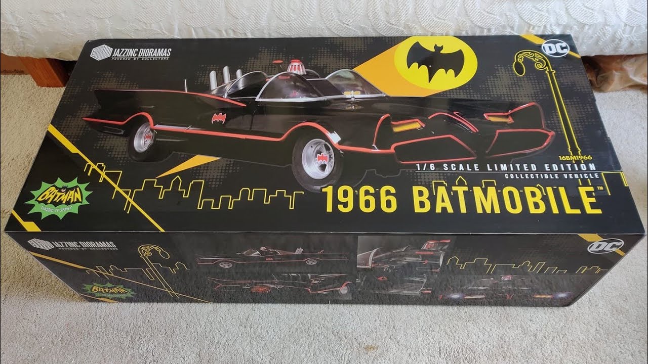 JazzInc Dioramas 1966 Batmobile Ultimate DX --- Unboxing