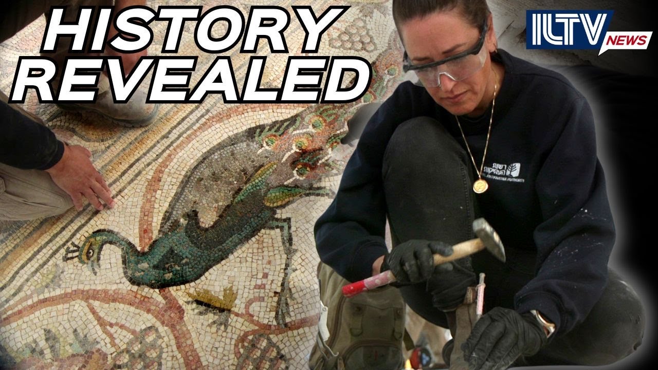 1,600-Year-Old Byzantine Mosaic Unveiled in Israel&rsquo;s South After Decades Underground