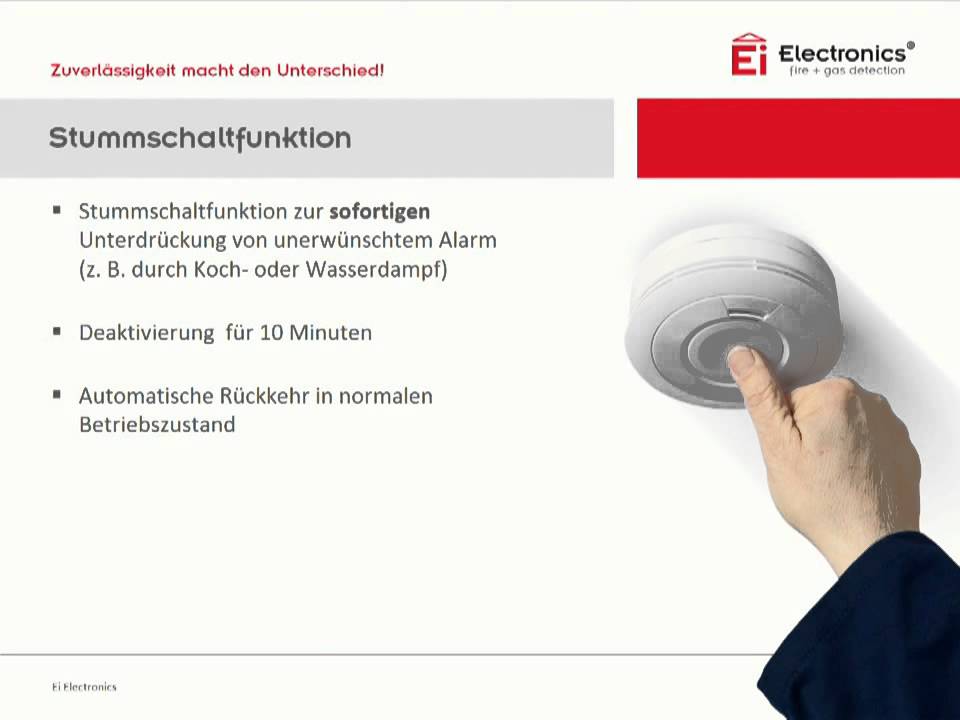 Rauchwarnmelder Ei650 Serie von Eielectronics