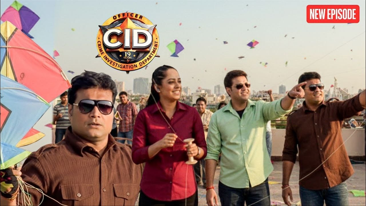 CID टीम ने मकर संक्रांति पर गुजरात के मेले में उड़ाई शानदार पतंग ! || CID | Latest Episode ||