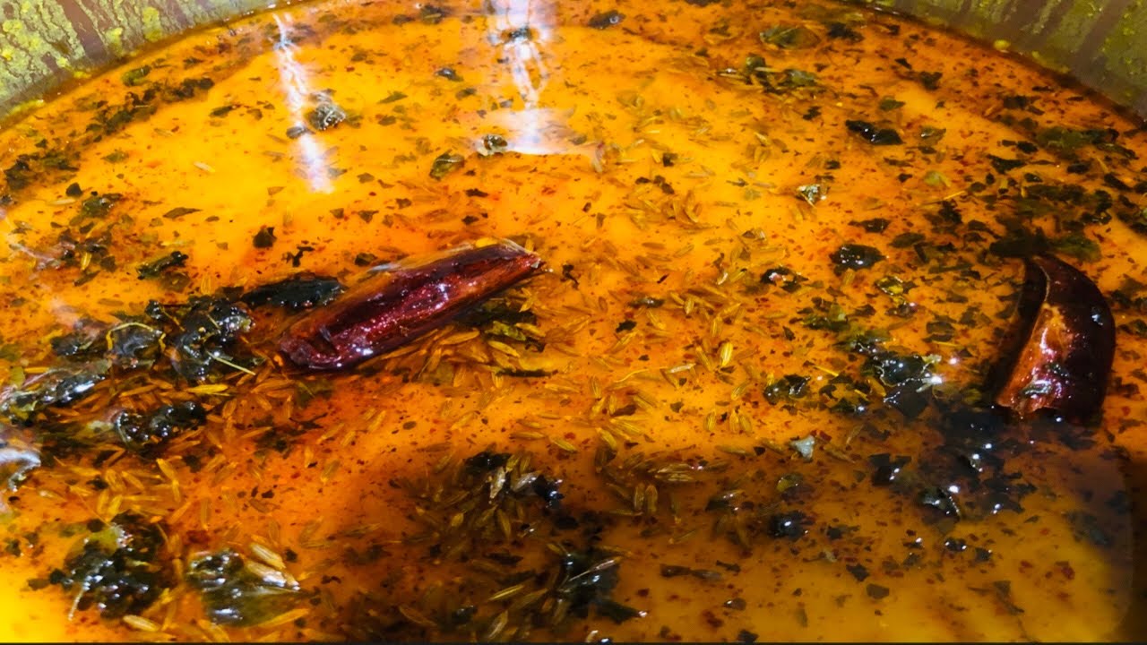 Gujarati Dal Tadka/ Dal Fry/ Easy Dal In Pressure Cooker.