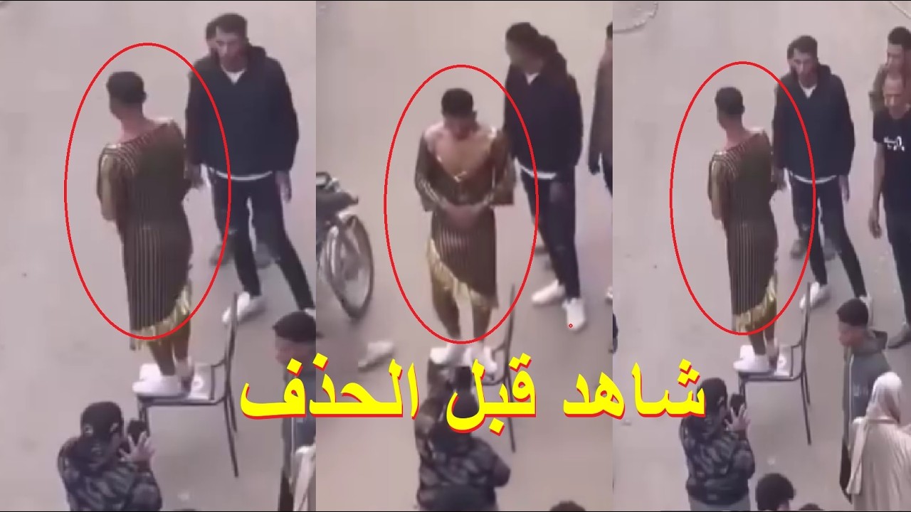 لبسوه بدلة رقص وزفوه في الشارع.. أول ظهور اسرة الشاب صاحب فيديو ارتداء ملابس نسائية بميت عاصم