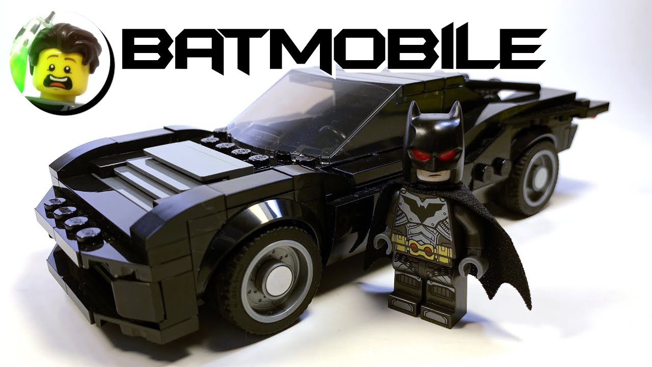 Custom LEGO Robert Pattinson Batmobile from The Batman (2022)