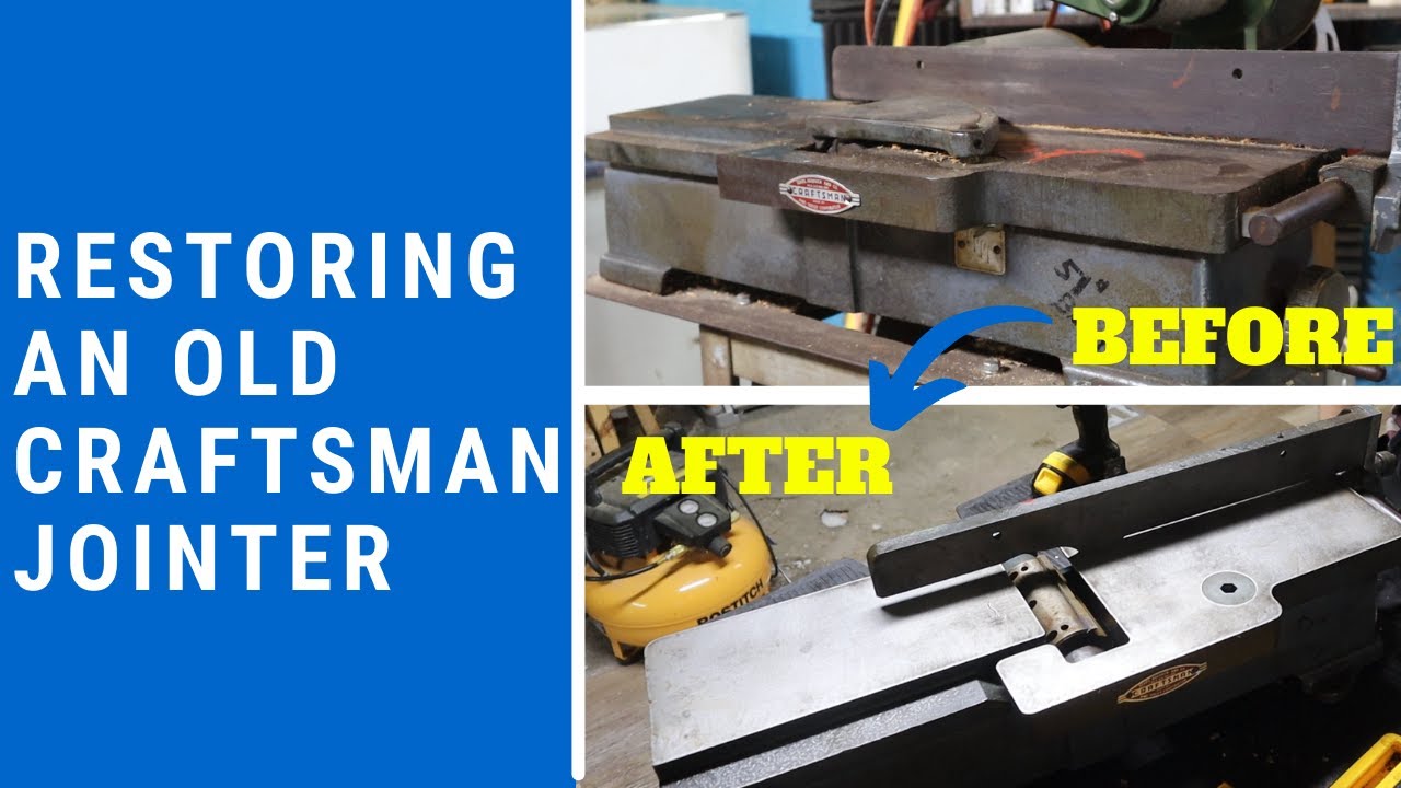 Restoring an old Craftsman Jointer