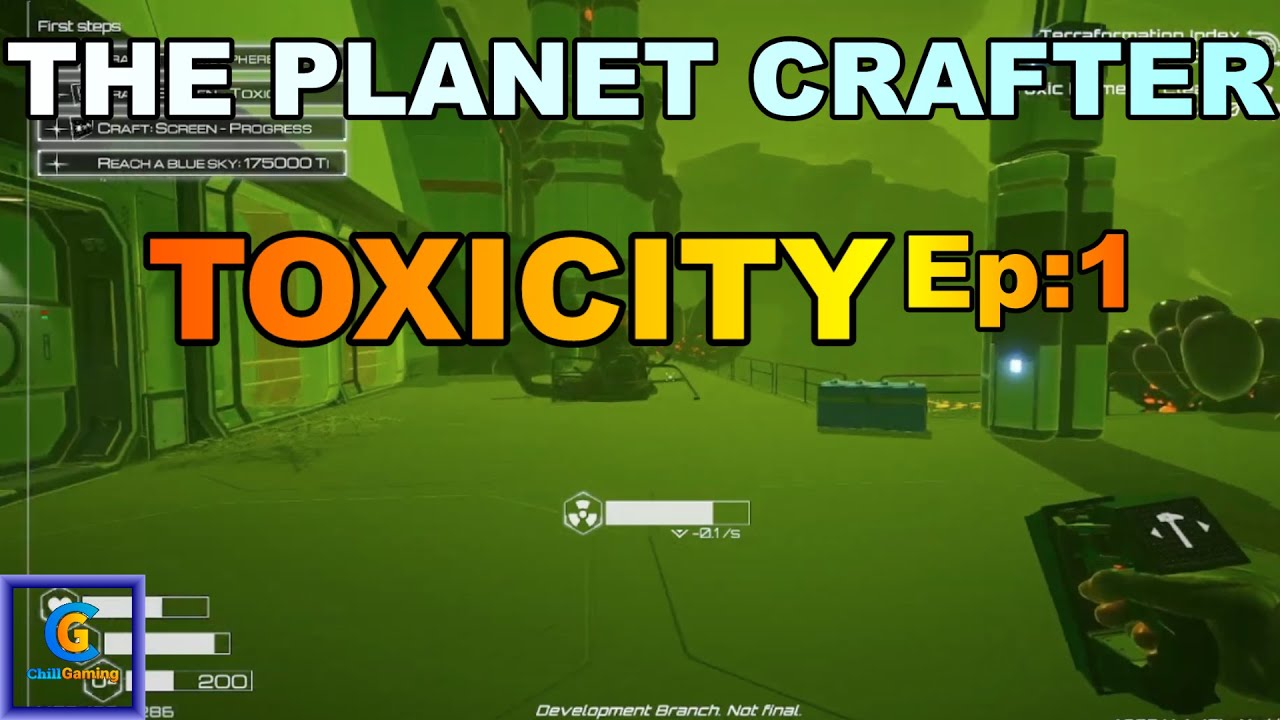 The Planet Crafter Toxicity Playthrough - gameplay1