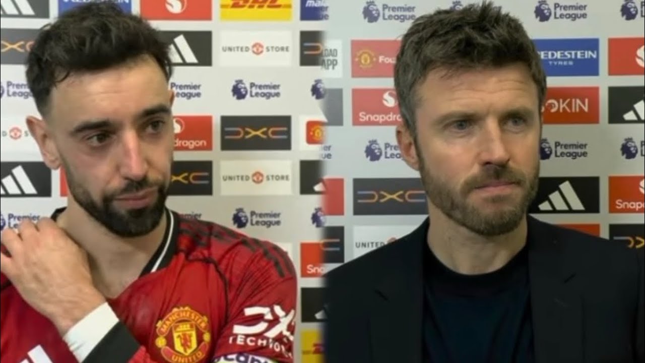 Bruno Fernandes and Michael Carrick React After United’s Dramatic 2–1 Victory Over Crystal Palace