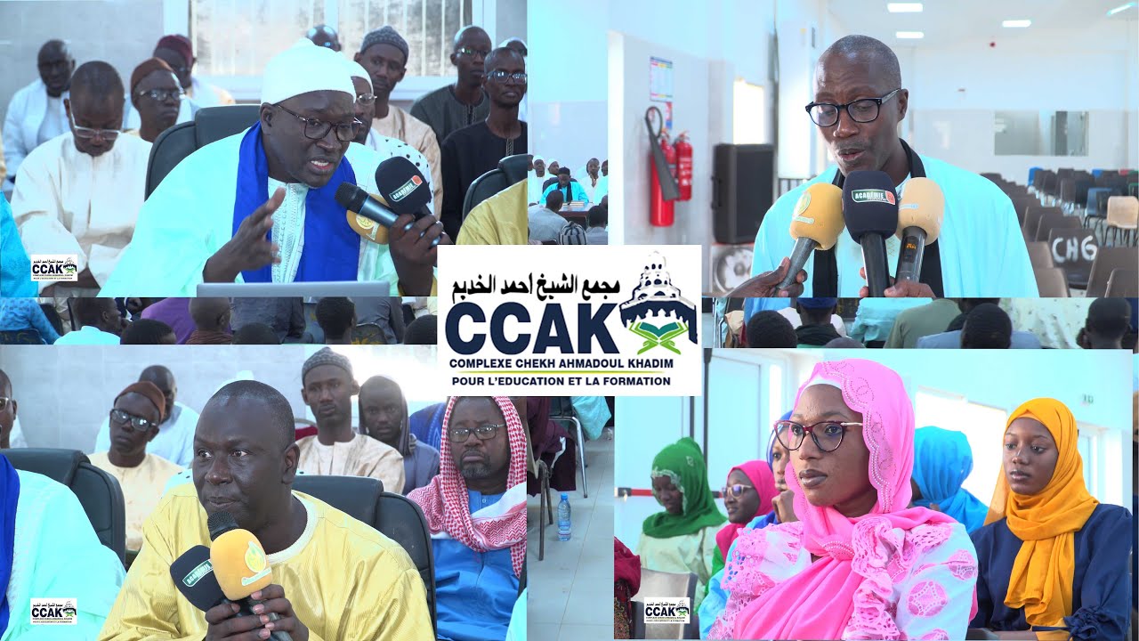 Amphi de rentrée académique du Complexe Cheikh Ahmadoul Khadim de Touba