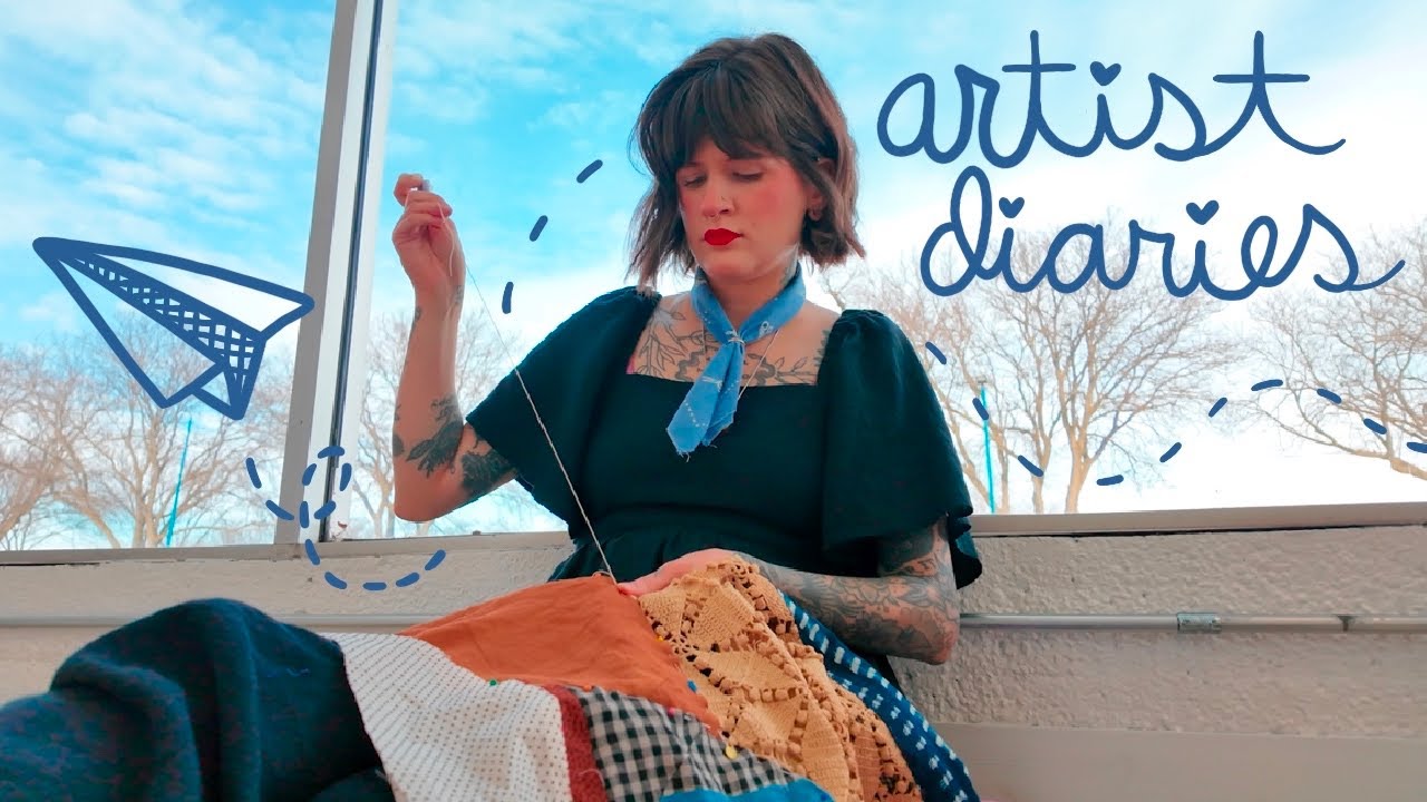 i attended a Heidi Parkes quilt-making class | a travel vlog & sewing vlog ✈️🧵🪡