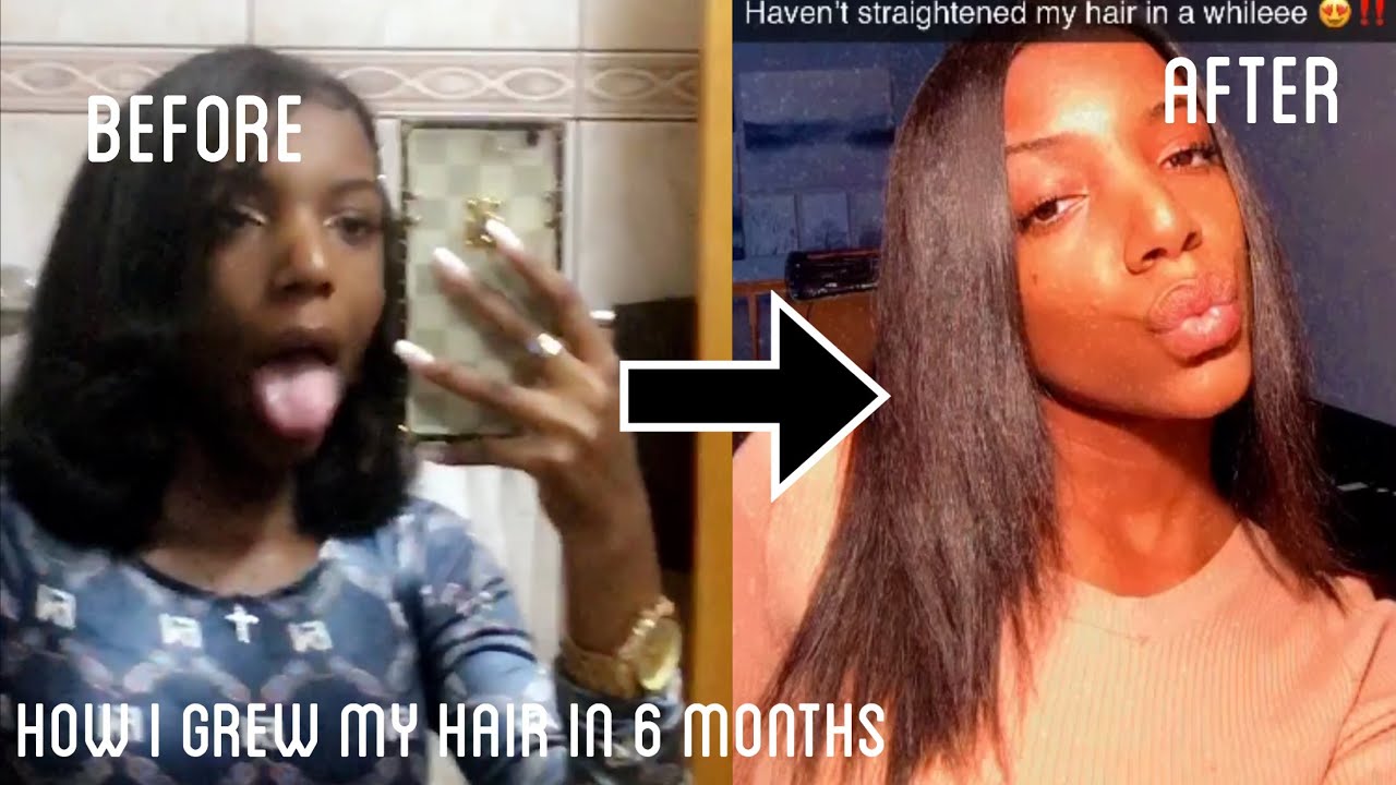 HOW I GREW MY HAIR SIX INCHES IN 6 MONTHS!