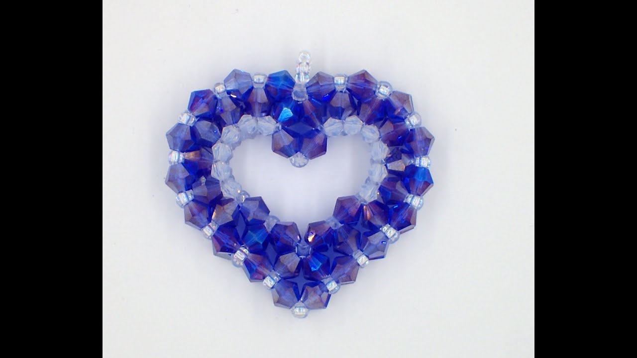 Open 3-D Heart Pendant