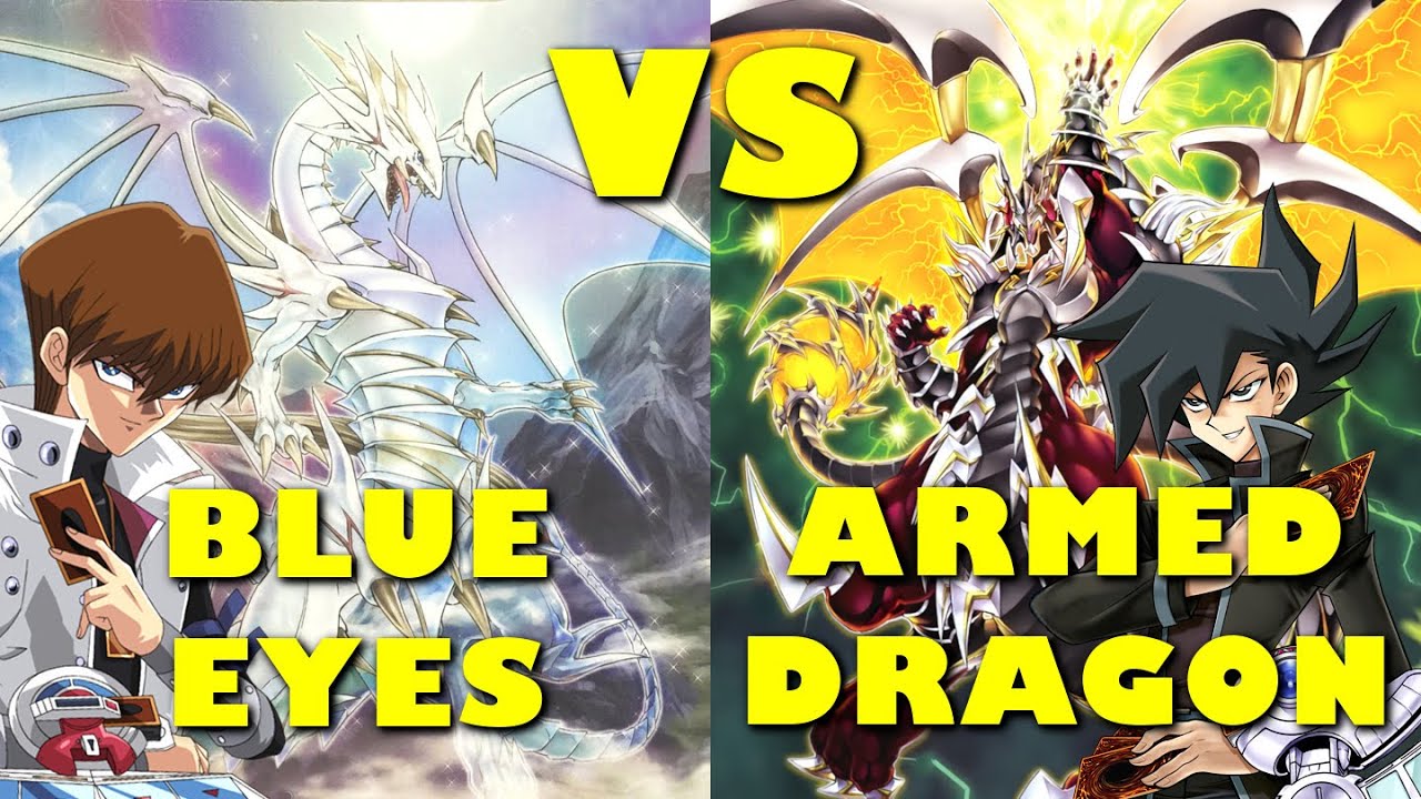 Yugioh Scrub League - BLUE EYES vs ARMED DRAGON | Real Life Yugioh RETURNS!