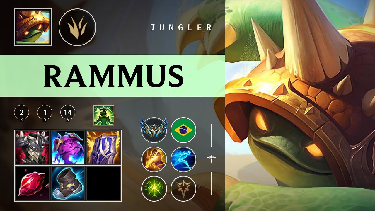 Rammus Jungle vs Talon - BR Challenger Patch 26.01