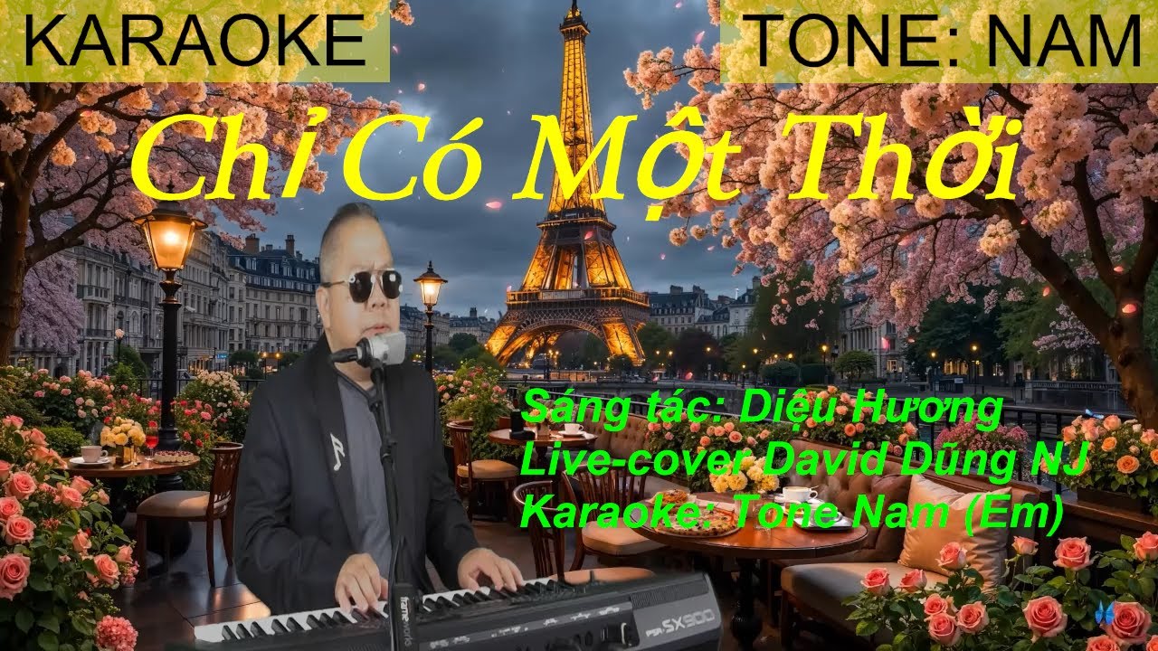 [KARAOKE] CHỈ CÓ MỘT THỜI | TONE: NAM (Em)