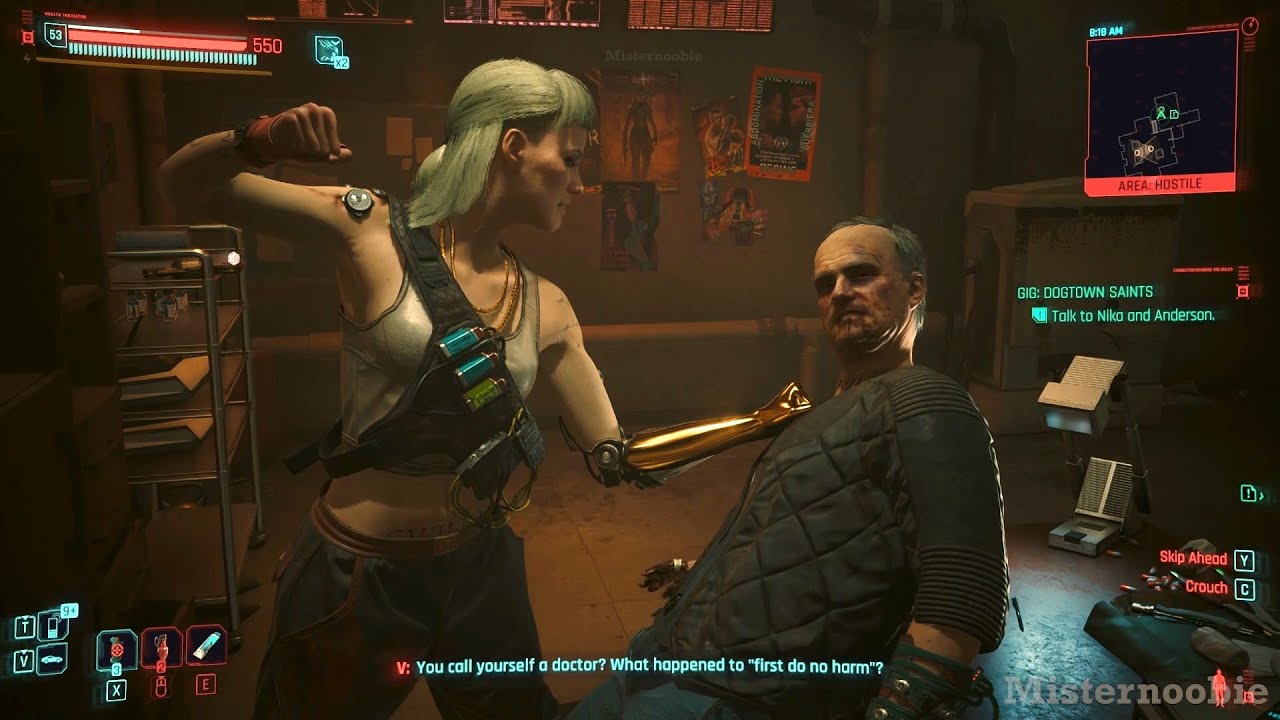 SPARE Scav Nika & Save Dr Anderson - Cyberpunk 2077 Phantom Liberty