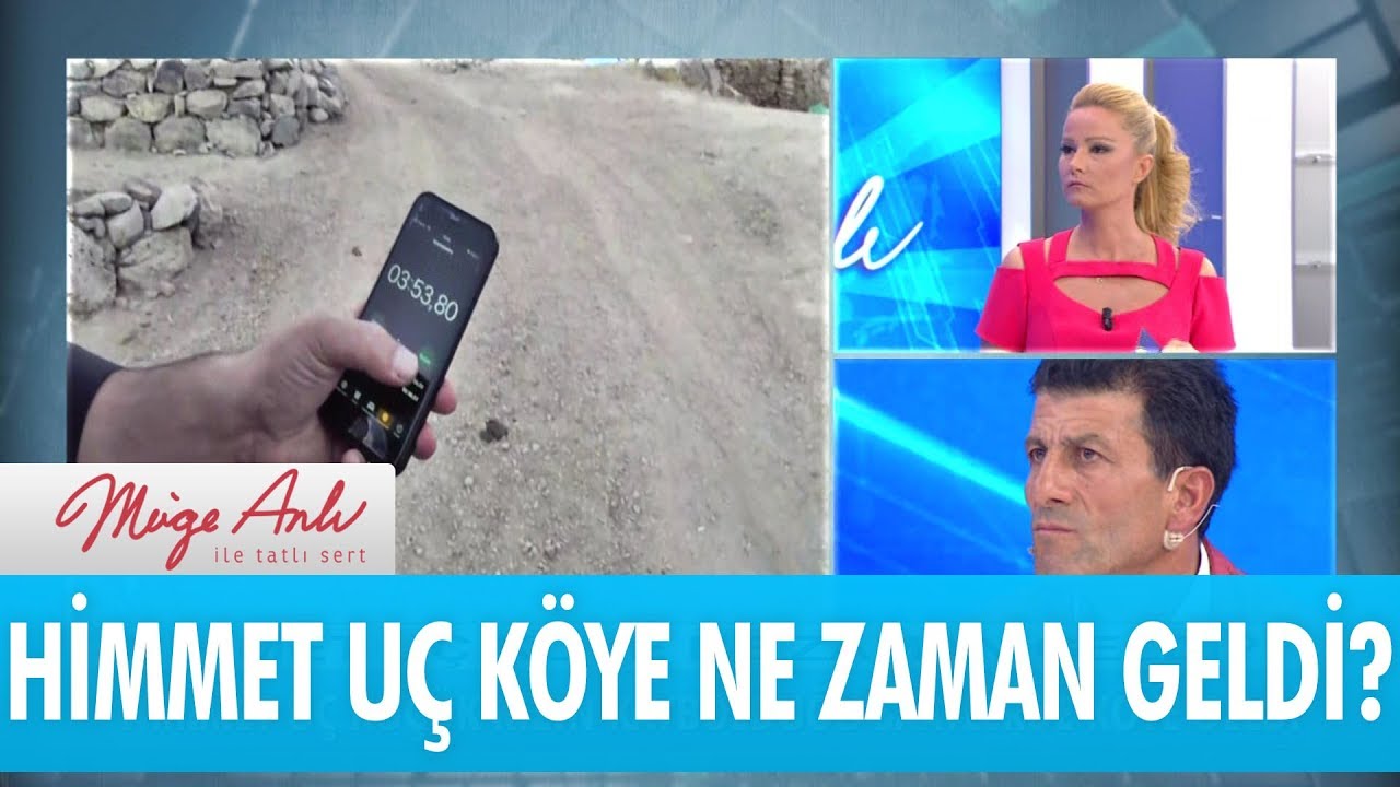 Himmet Uç köye ne zaman geldi? - Müge Anlı İle Tatlı Sert 21 Eylül 2018