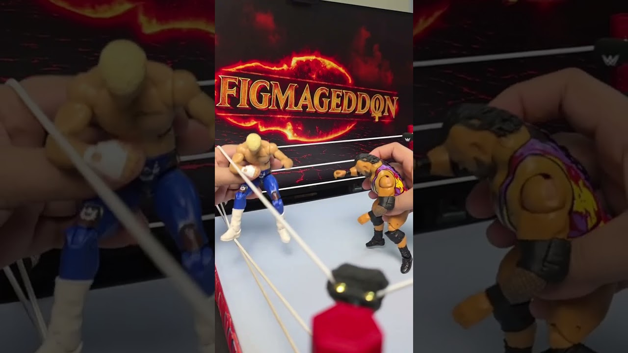Roman Reigns, Cody Rhodes, LA Knight and CM Punk vs The Vision at Figameddon - FULL MATCH