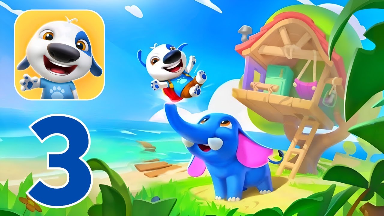 My Talking Hank: Islands - Gameplay Walkthrough | Part 3 (Android, iOS)