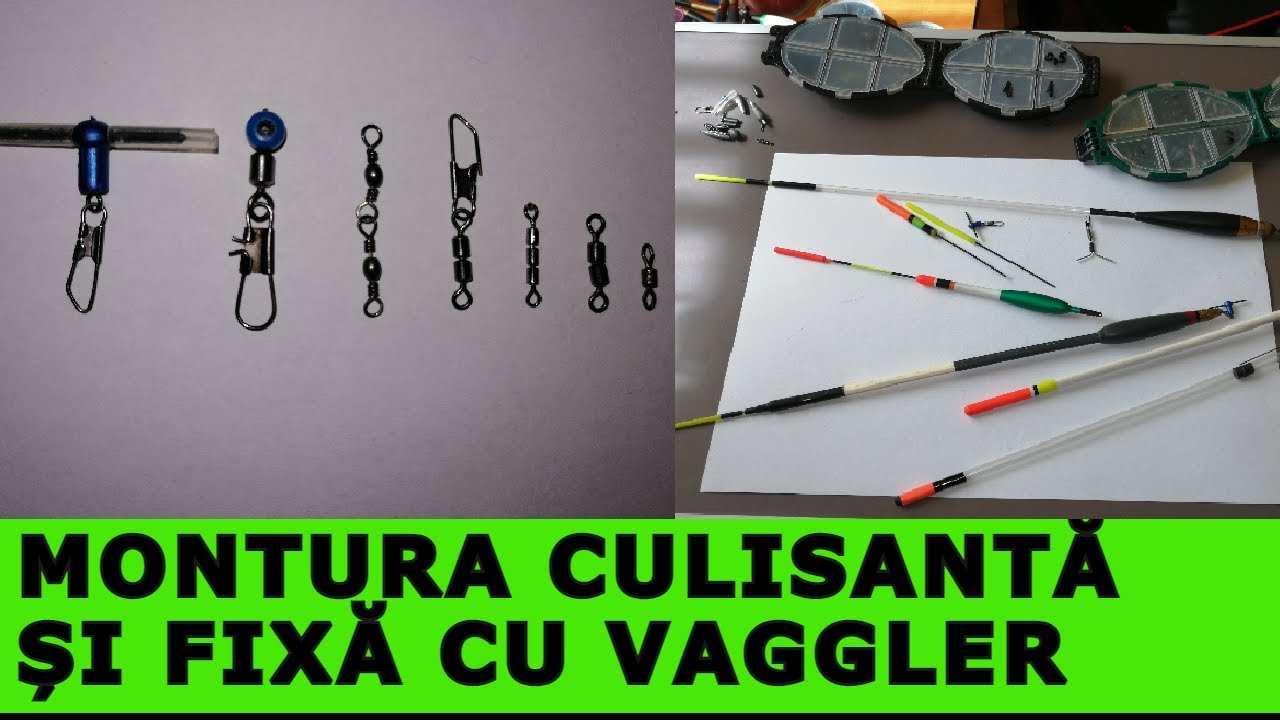 Tutorial Montura cu Pluta Vaggler Culisantă și Fixă