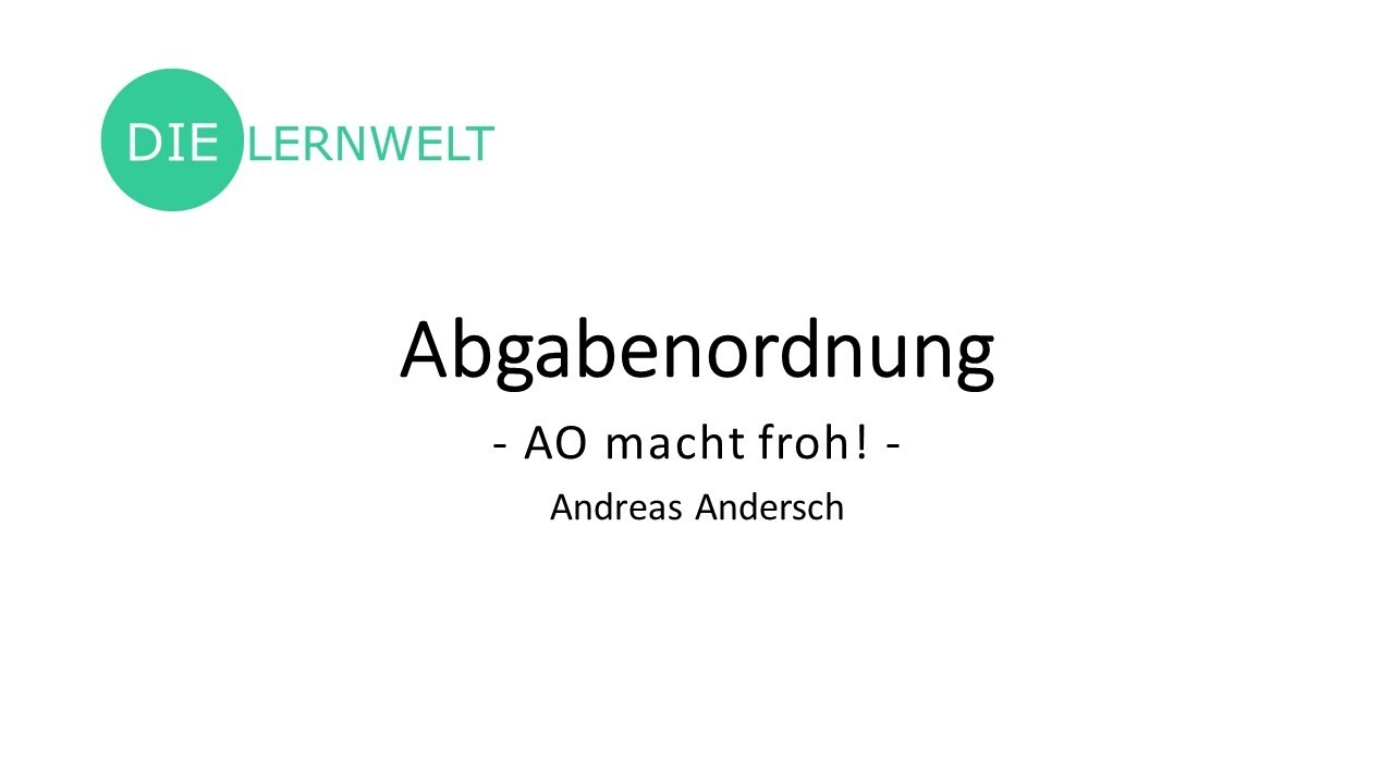 AO macht froh