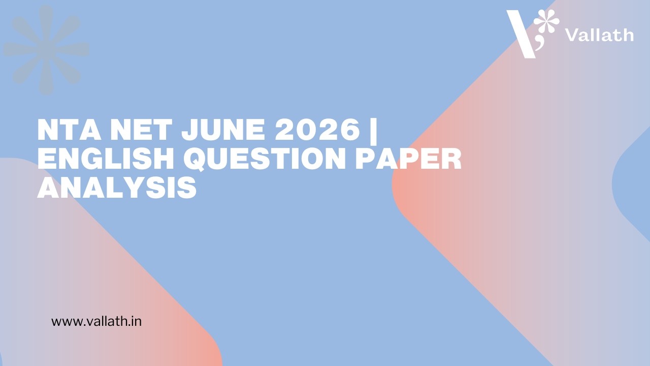 NTA NET June 2026 | English Question Paper Analysis