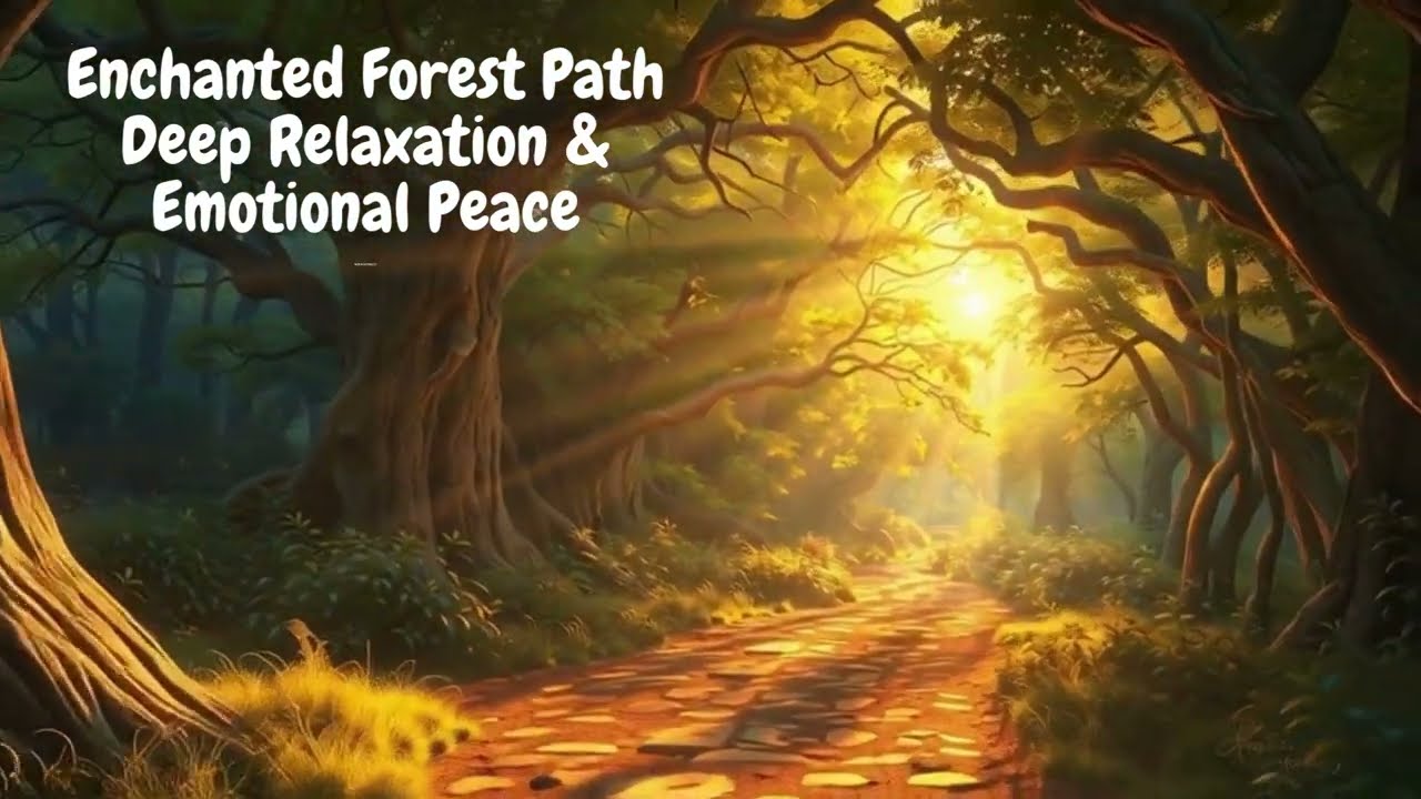 Enchanted Forest Path for Deep Relaxation & Emotional Peace
