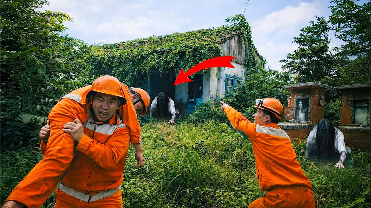 Time Lapse: 72 Hours Cleaning Haunted Ruins — Real Ghost Crawls Out of the Darkness! 😱👻